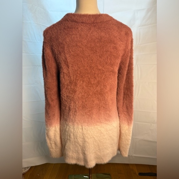 mittoshop Pink Cowl Neck Sweater with Relaxed Fit - Picture 2 of 7